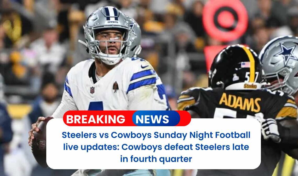 Steelers vs Cowboys