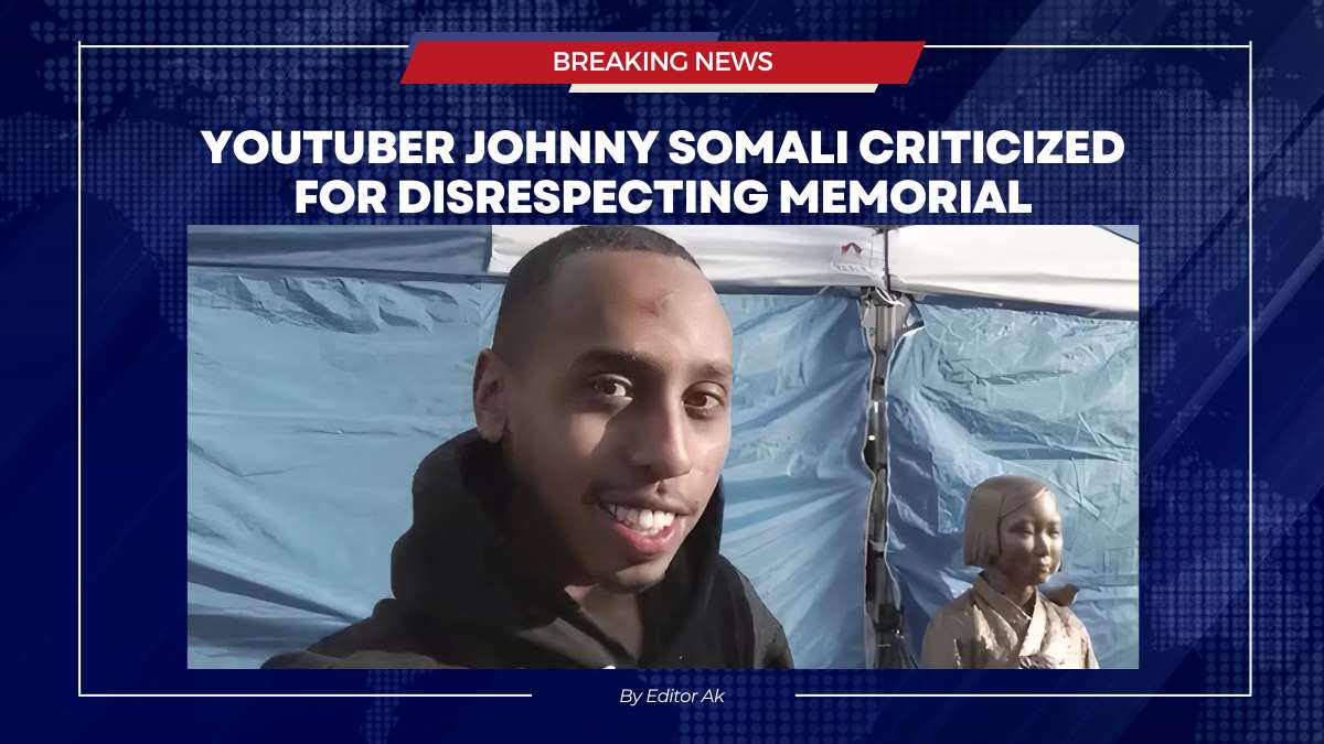 Youtuber Johnny Somali Criticized For Disrespecting Memorial