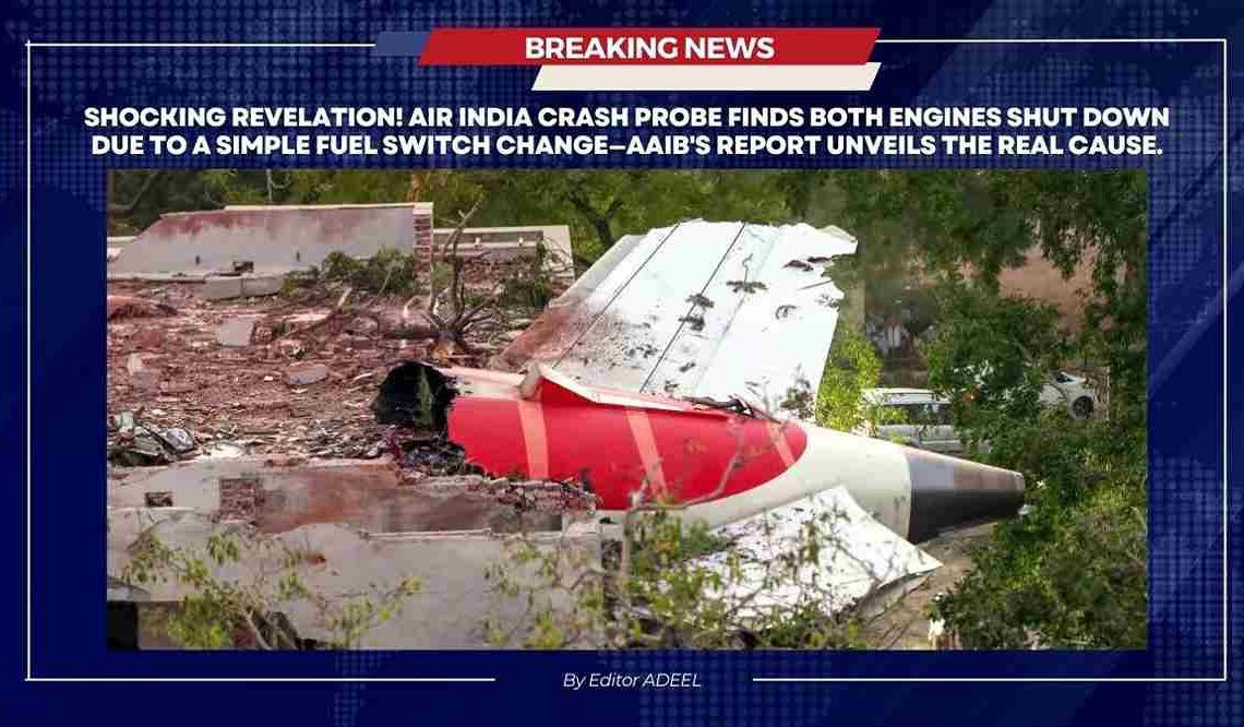 Air India Plane Crash Report