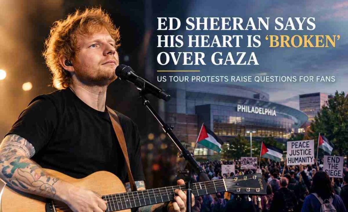 Ed Sheeran’s Powerful Message on Gaza