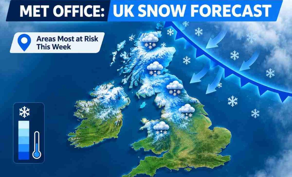 Met Office Names the UK Areas Facing Snow This Week – Full List